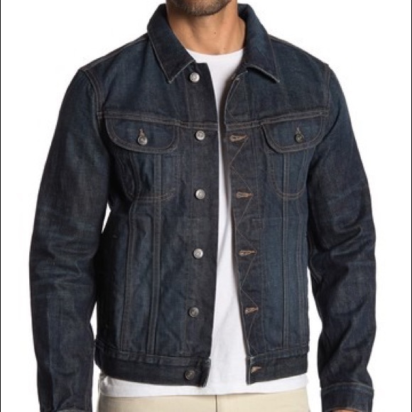 vince suede trucker jacket